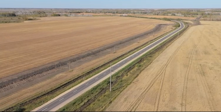 СҚО-да Р-58 «Булаево - Возвышенка - Молодогвардейское - Кирово - Қиялы – Рощинское» автожолының орташа жөндеу жұмыстары аяқталды 