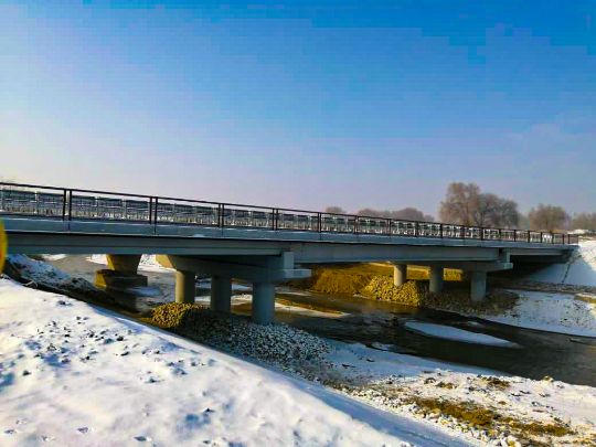 Алматы облысында Үлкен Алматы өзені арқылы өтетін жаңа көпір салынды