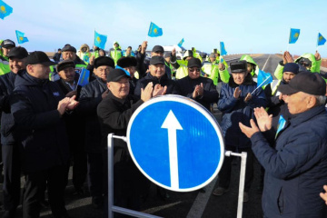 «Ақтөбе – Қарабұтак – Ұлғайсын» автожолының 28 шақырымдық учаскесінде қайта жаңартудың бірінші кезеңі аяқталып, қозғалыс ашылды