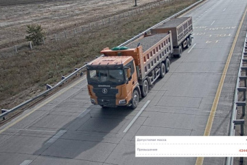 Қазақстан жолдарында жүк көліктерінің салмақ-габариттік нормаларын бұзудың 700 мыңға жуық дерегі тіркелді