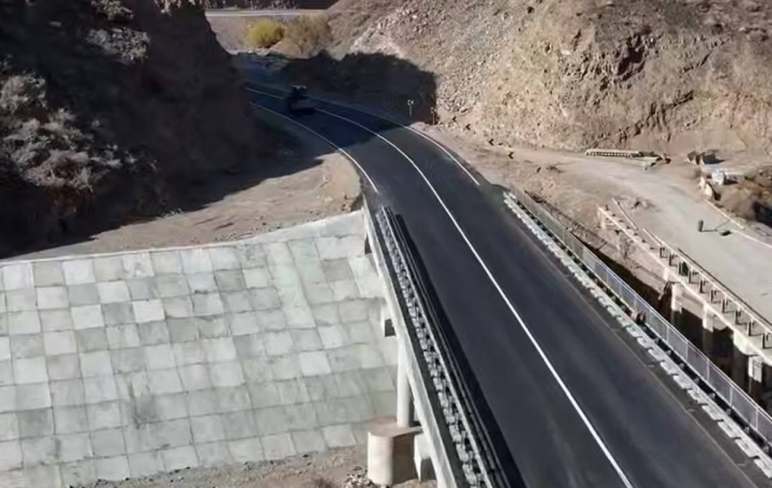 «Сарыөзек – Көктал» автожолының жөндеу жұмыстары аяқталып, пайдалануға берілді