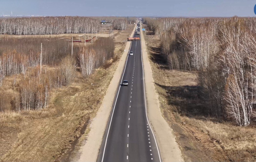 Солтүстік Қазақстан облысында «Жезқазған - Петропавл» автожолы орташа жөндеуден өтті