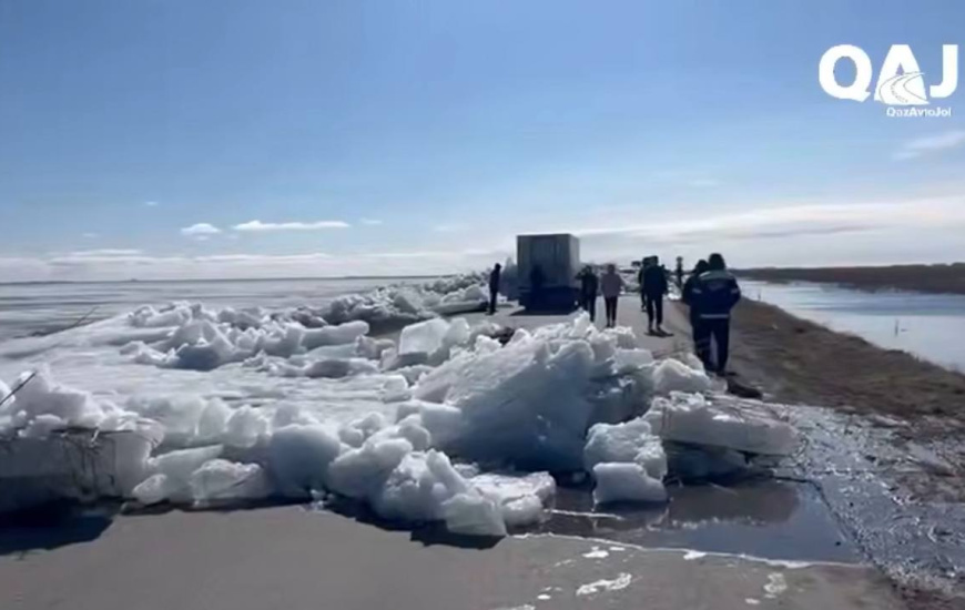 Көктемнің тосын сыйы: Вишневое көлінің мұзы жолға шықты
