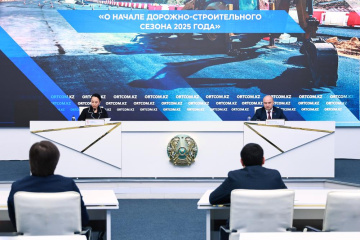2025 жылғы жол-құрылысы маусымының басталуы туралы