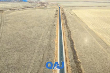 Қостанай облысында республикалық маңыздағы KAZ13 «Жезқазған – Арқалық – Петропавл» автомобиль жолының учаскесінде орташа жөндеу жұмыстары аяқталды